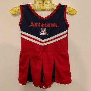 University of Arizona cheer outfit